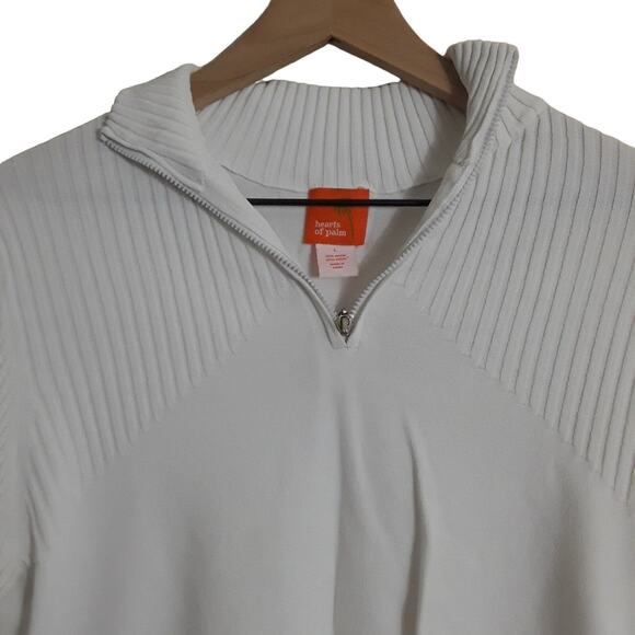 Hearts of Palm Ribbed Pullover - Picture 2 of 6